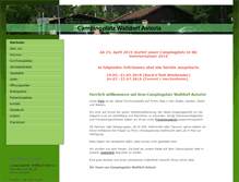 Tablet Screenshot of campingplatz-walldorf-astoria.de